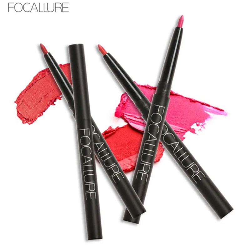 

Focallure Sexy Matte Velvet Lipliner 19 Colors Waterproof Long Lasting Beauty Lips Cosmetics Lip Liner Pencil Lipstick Maquiagem