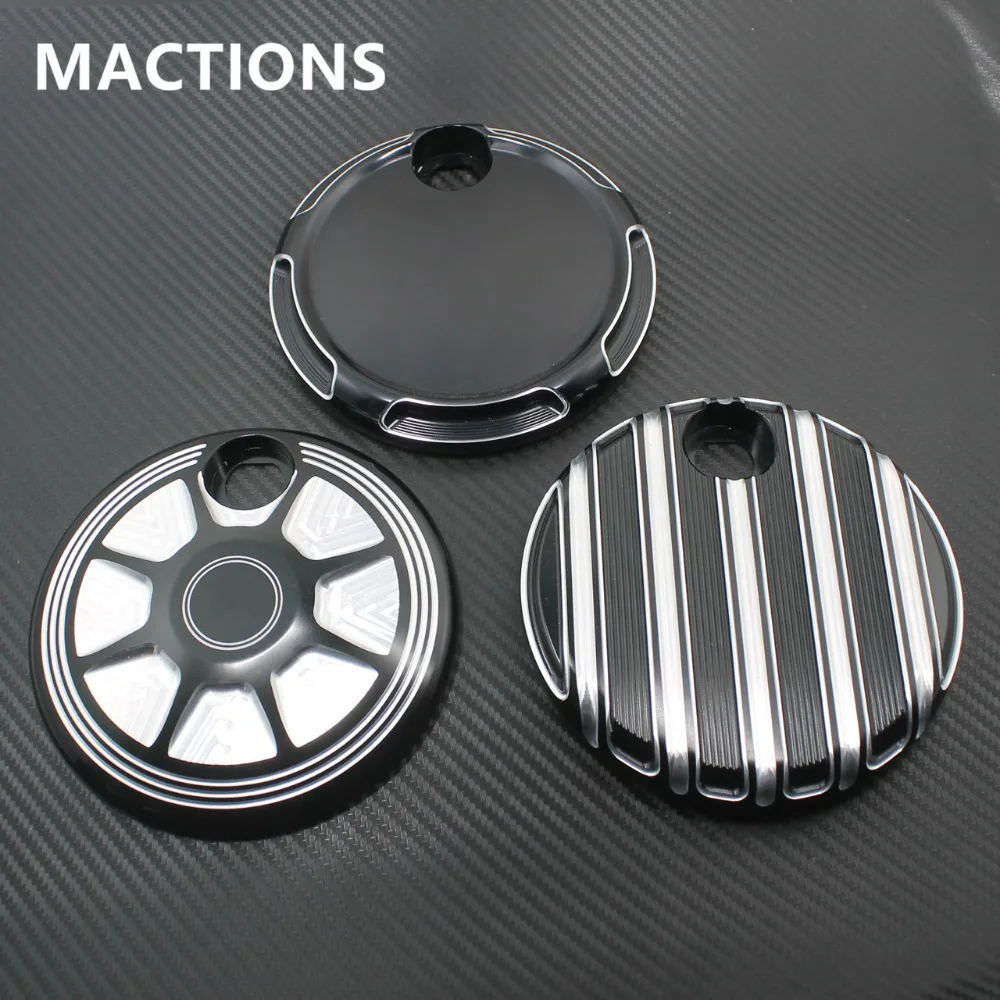 Motorcycle Parts Aluminum Fuel Door Tank Console Door Cover For Harley