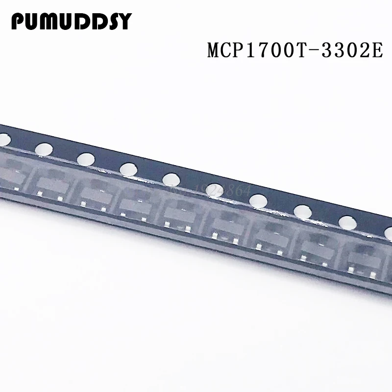 

10pcs MCP1700T-3302E/TT MCP1700T-3302 MCP1700 SOT23