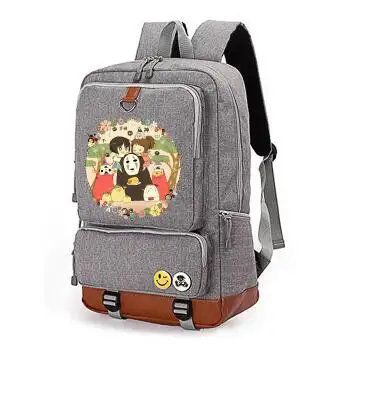Новинка рюкзаки унисекс Miyazaki hayao Холщовый Рюкзак TOtoro аниме Tonari no Totoro рюкзак