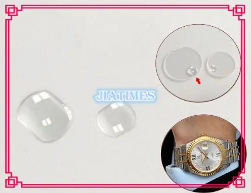Free Shipping 1pcs Real Sapphire Date Window for Watch Repair