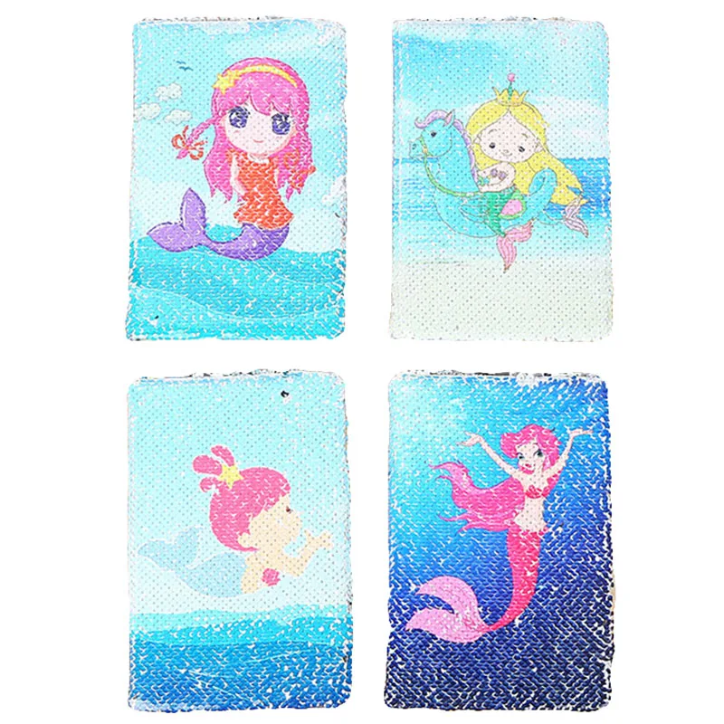 Creative Cartoon Mermaid Notebook 78 Sheets Fashion Office Supplies Notepad Daily Memos Sequins Hardcover Business Notebook Creative Cartoon Mermaid Notebook 78 Sheets Fashion Office Supplies Notepad Daily Memos Sequins Hardcover Business Notebook