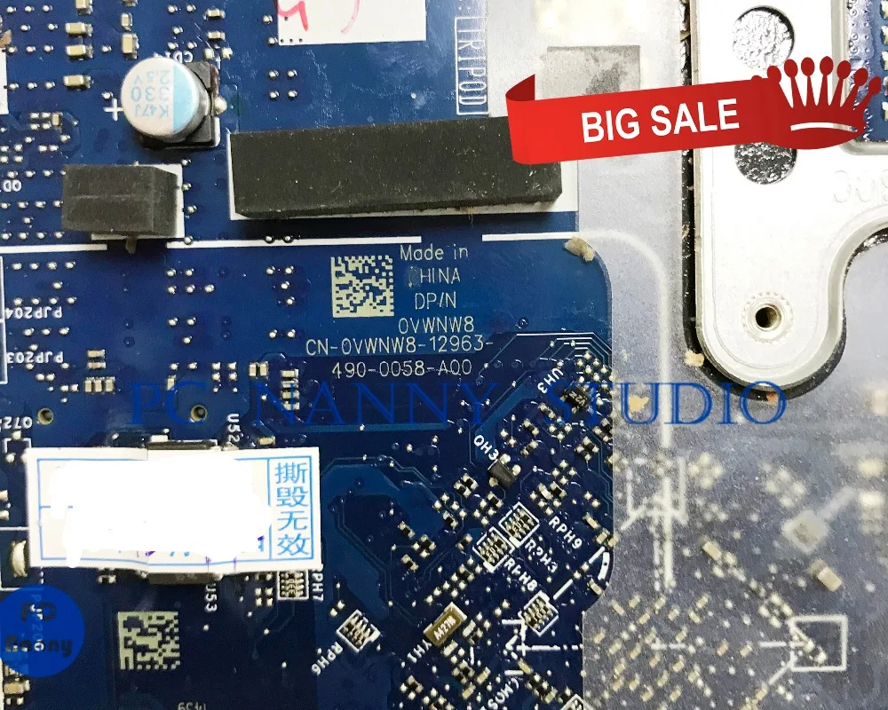 PANANNY 0VWNW8 LA-9411P для dell Latitude E6540 Материнская плата ноутбука HM86 DDR3L протестирована