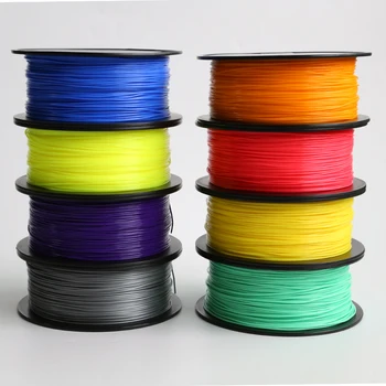 

Low shrinkage 45 Colors PLA filament For 3D Printer 1.75mm 1KG high stiffness Black tray and yellow package