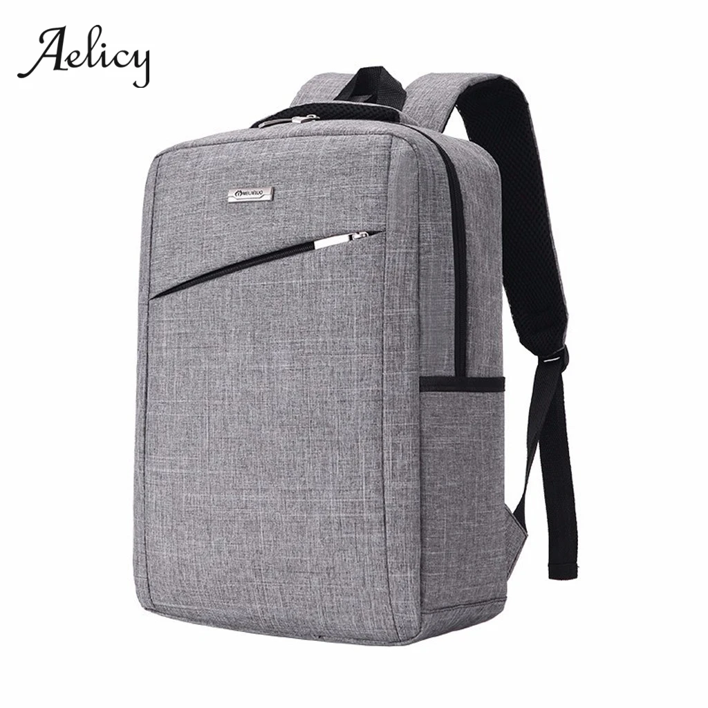 

Aelicy Fashion Business Backpacks Men Large Capacity Laptop Backpack Male School Bag Men Travel Bagpack Student Bag 2019