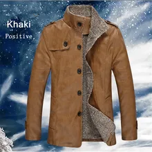 2015 Hot Sale ski-wear, warm motorcycle leather jackets thick velvet leather jacket Men With Parka 3 xl jackets