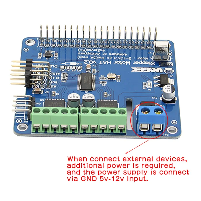 Raspberry Pi 4 моторная шляпа полнофункциональная плата расширения робота для Raspberry Pi 4/Pi 3B+/3B(шаговый двигатель/сервопривод/ИК-пульт