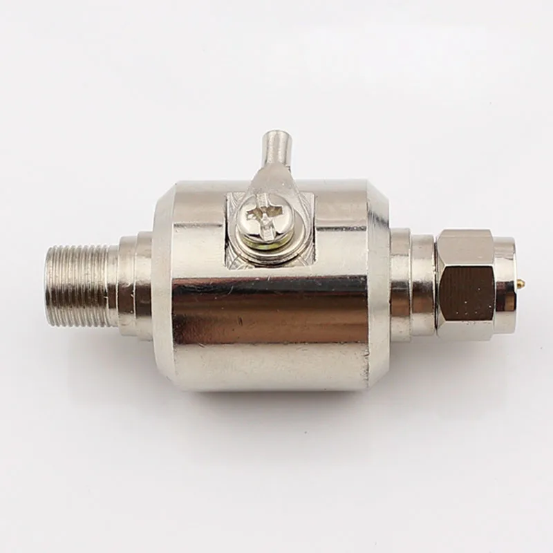 10 шт. антенный питатель Lightning Arrester Jack разъем для кабельного ТВ спутниковая