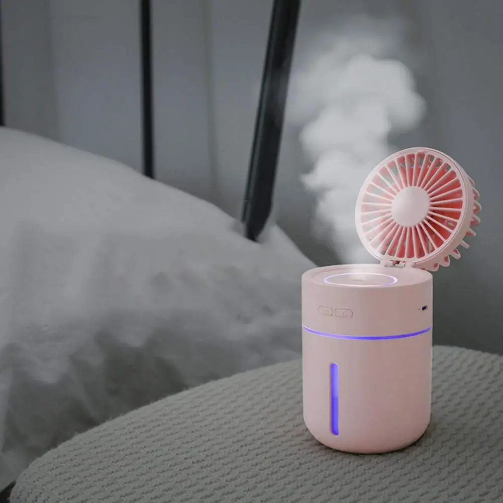 Мини Usb ручной увлажнитель, распылитель воды, кондиционер, увлажняющий вентилятор, портативный спрей для лица, распылитель, увлажнитель, запотевание Fa