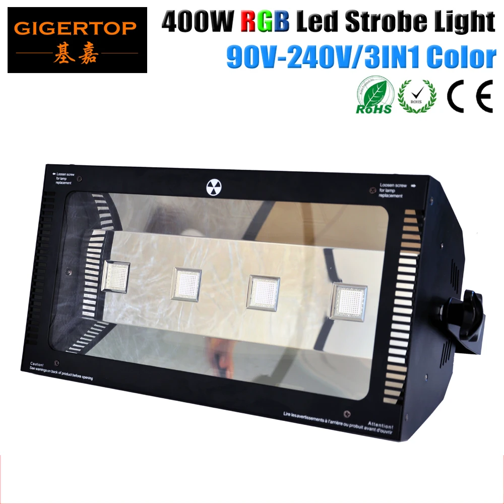 Яркий светодиодный RGB Стробоскоп 4x100 Вт 400 100 220 В|light convention|light make up mirrorlight pole lights |
