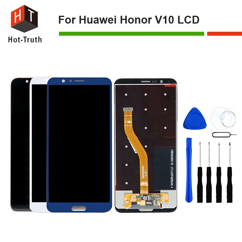 

Hot-Truth Full LCD Assembly For Huawei Honor View 10 Display For Honor V10 BKL-AL00 BKL-AL20 Touch Screen Digitizer Replacement
