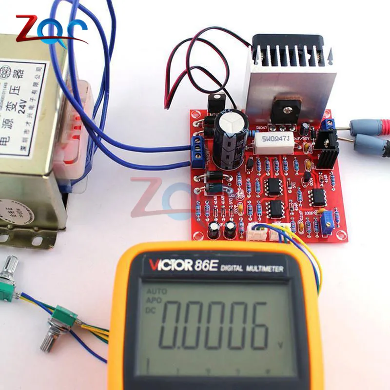 0-30 в 2mA-3A непрерывная Регулировка постоянного тока регуляторы напряжения источник питания DIY Набор для школьного образования лаборатории для Arduino