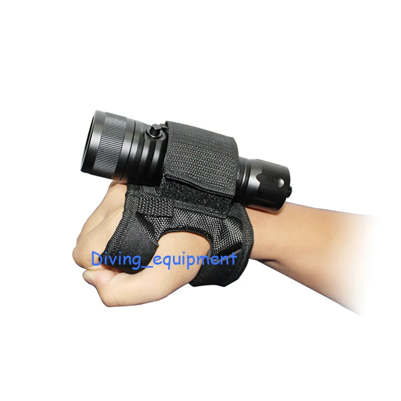 

Soft Handmount premium quality soft 'goodman' style glove for handheld dive lights mount hand hloder armhand holster light pouch