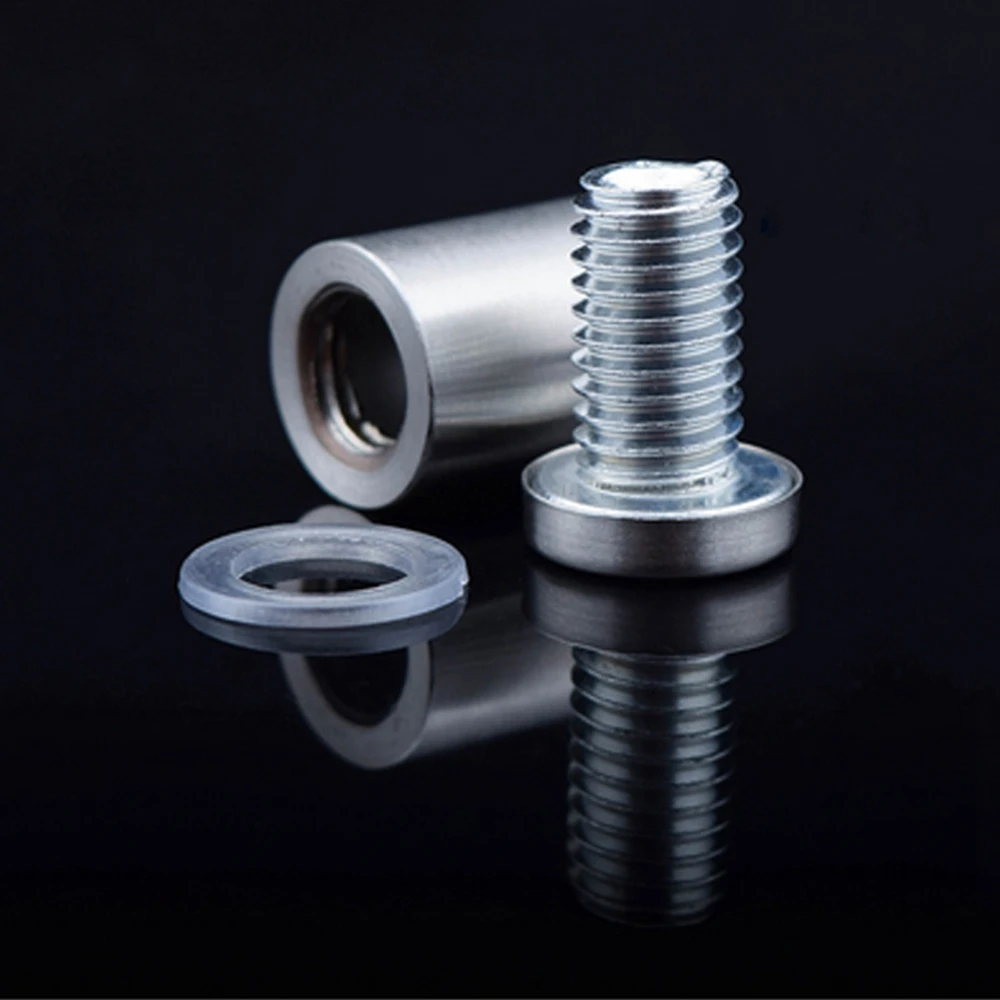 DHL Free Shipping Hollow Stainless Steel Standoff Pins Wall Fastener 12