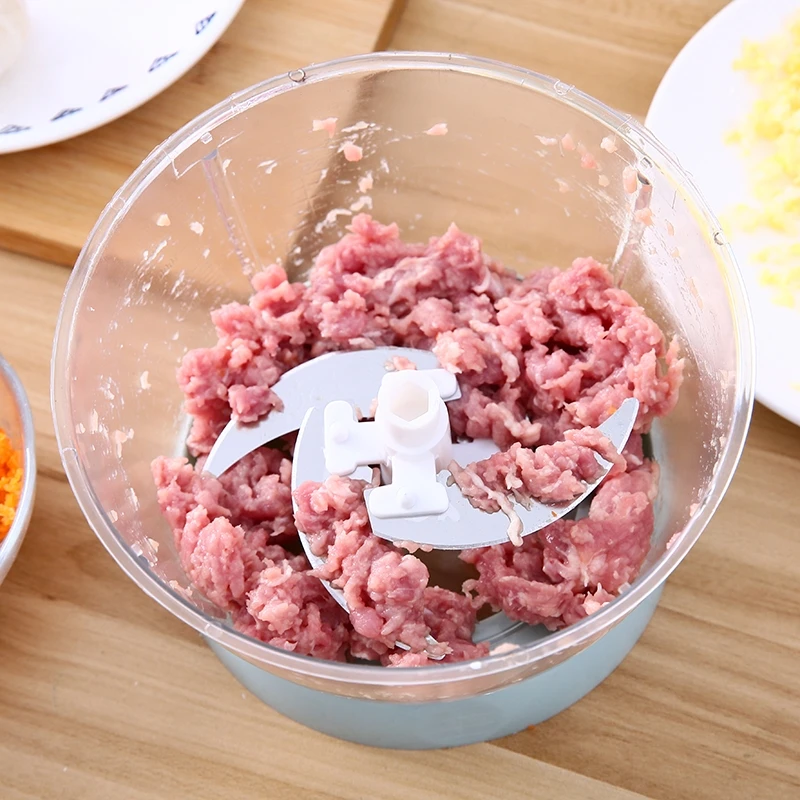 Ручная кухонная мясорубка измельчитель овощей пищи из нержавеющей стали бытовые