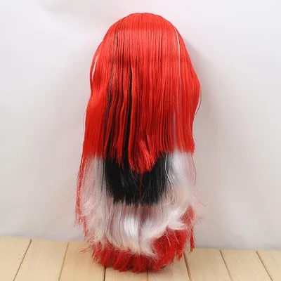 Для 1/6 Blyth волос головы парик для фабрики blyth куклы все виды цветов с/из челки специально для DIY(номер от 1 до 12