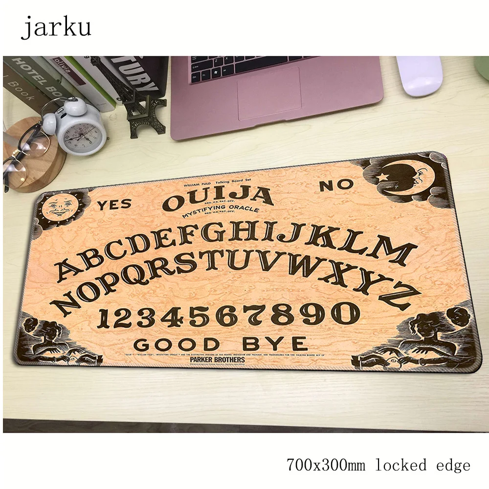 Ouija доска-планшет мышь computador игровая мышь pad 700x300X2 мм padmouse большой Хэллоуин Коврик Для Мыши Эргономичный гаджет офисные настольные коврики