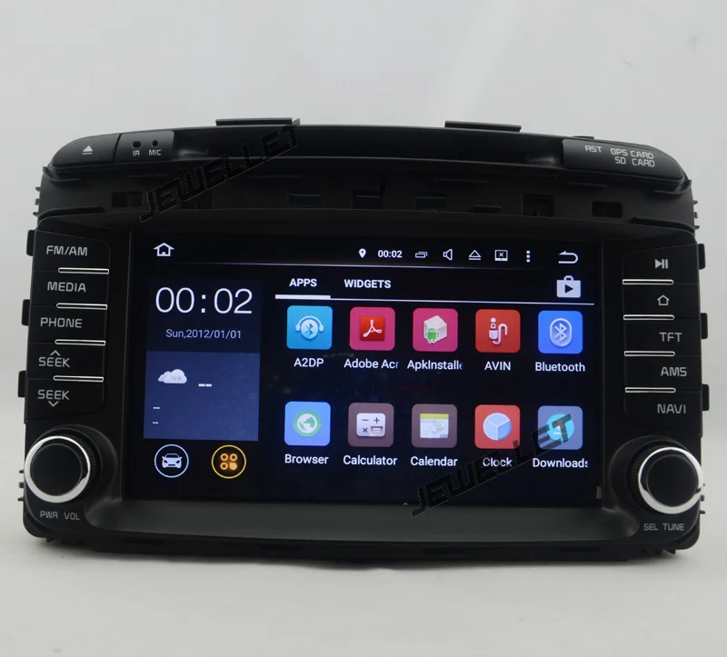 Perfect Quad core 1024*600 HD screen Android 9.0 Car DVD GPS radio Navigation for Kia Sorento 2015-2016 with 4G/Wifi DVR OBD 1080P 5
