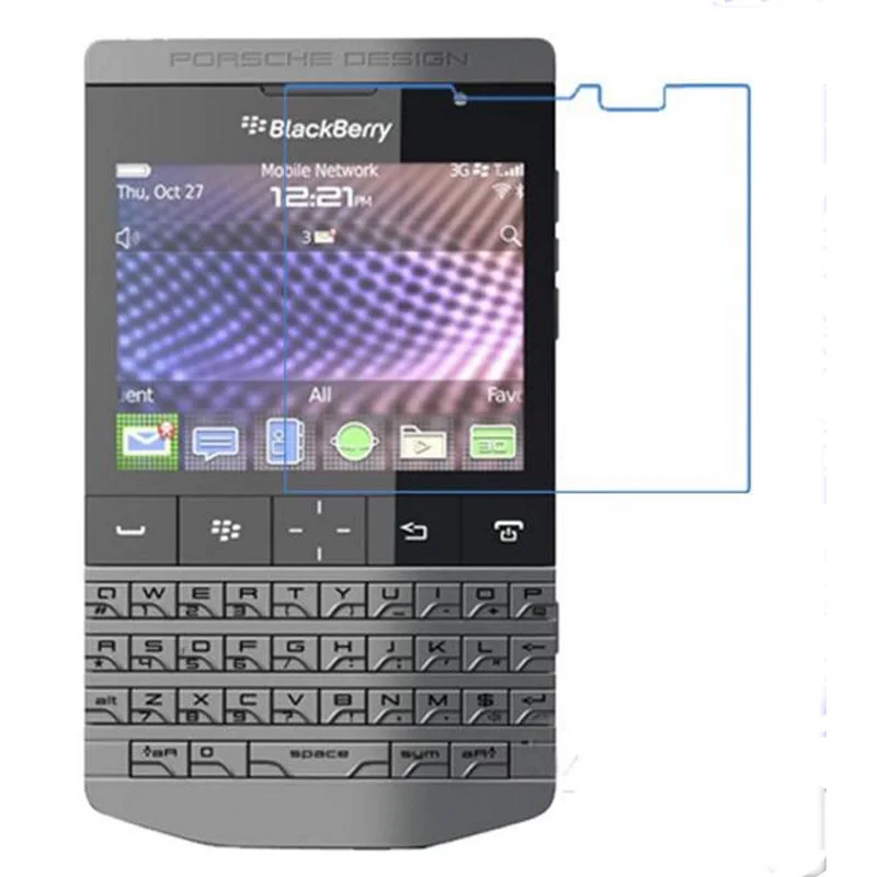 Для BlackBerry Porsche p9983 графит функциональный тип анти-осень, ударопрочность, нано ТПУ Защитная пленка для экрана