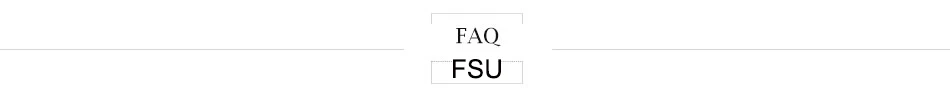 FAQ