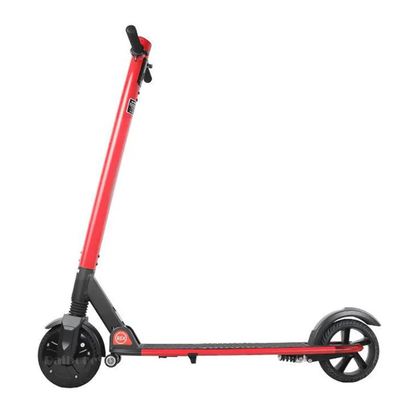 Best Daibot 8.5 Inch Electric Kick Scooters 2 Wheel Electric Scooter With Bluetooth/APP 250W 36V Red Adult Foldable Electric Scooter 1