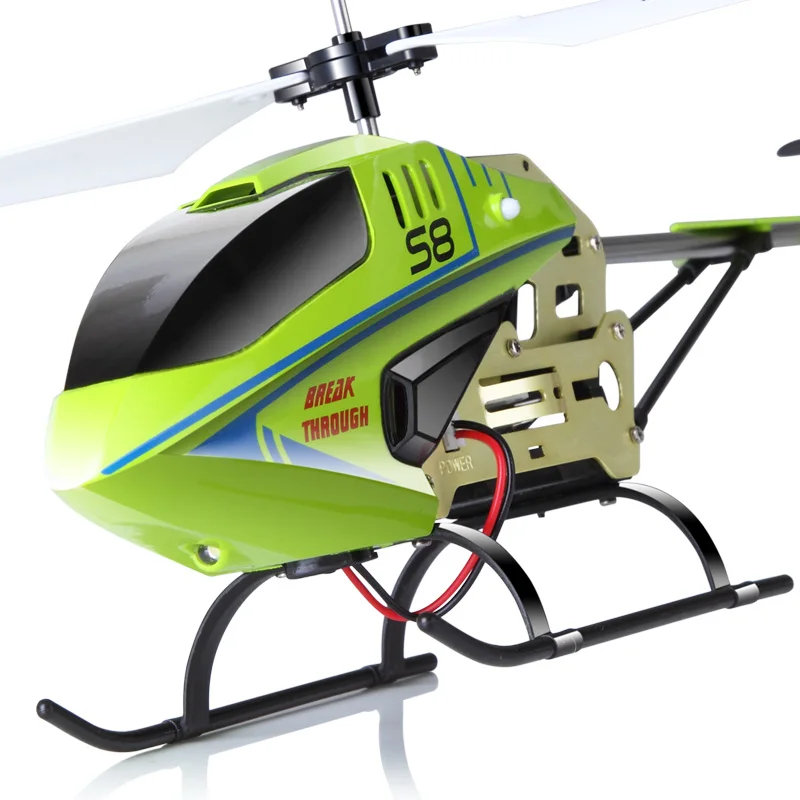 

Original Mini Syma S8 with alloy shell gyro 2.4G 3CH RC helicopter flashing LED remote control toy rc drone