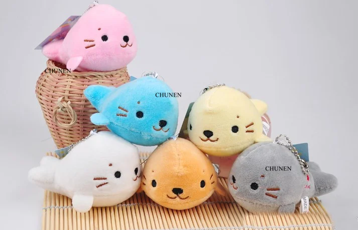 

ALL 6Colors, Small Dolphin Ocean Animal Kawaii Stuffed Plush Dolls Toys