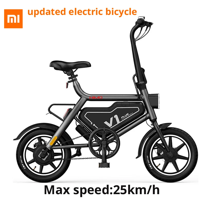 

[Free Duty] Original Xiaomi HIMO V1 Plus Portable Folding Electric Moped Bicycle 250W 60km Electric Moped Mileage 100kg capacity