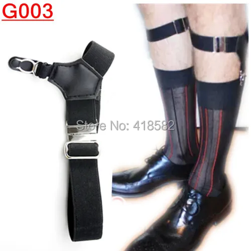 G003 -- Новая мода сексуальный носок подвязки для мужчин и женщин, на одной пуговице, регулируемые подвязки Min.1 пара бесплатная Прямая доставка