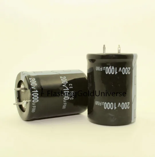 200V 1000UF High quality hard electrolytic capacitor 200v 1000uf 1000UF