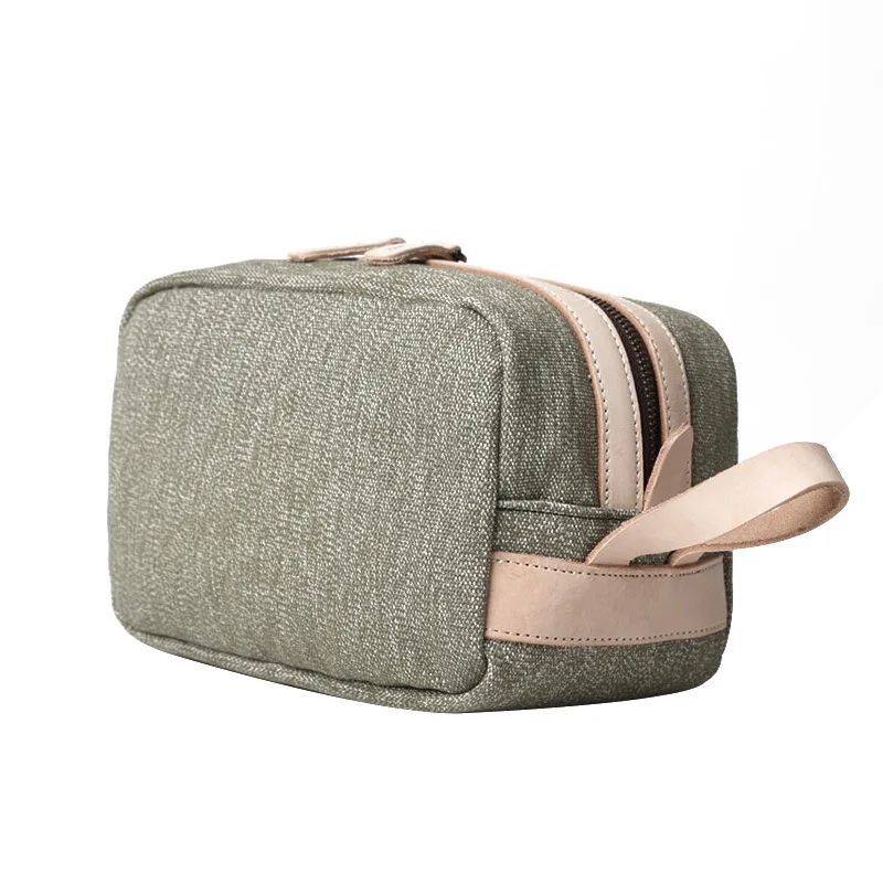 

Europe Vintage Make Up Organizer for Women Eco Canvas Small Bags Small Retro Clutch Bag Ladies Travel Cosmetic Bag