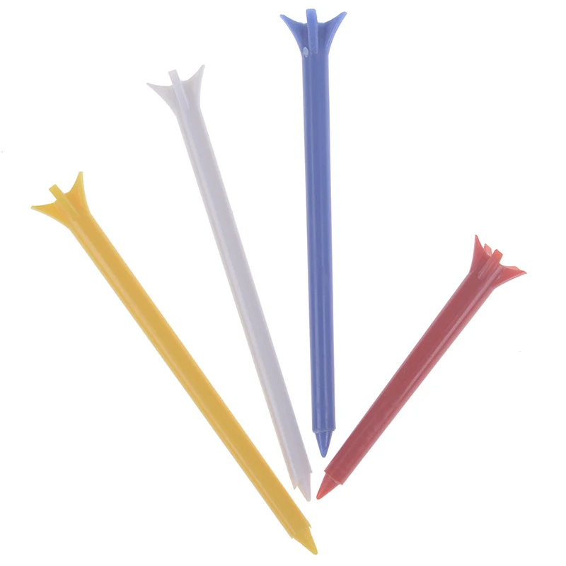 New Multi Color Plastic Golf Tees Durable Rubber Cushion Top 5 Claw Golf Tee Less Resistance Durable 50Pcs/Pack New Multi Color Plastic Golf Tees Durable Rubber Cushion Top 5 Claw Golf Tee Less Resistance Durable 50Pcs/Pack