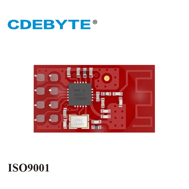 10 шт. E01-ML01D nRF24L01P радио приемопередатчик 2,4 GHz SPI nRF24L01 модуль SMD