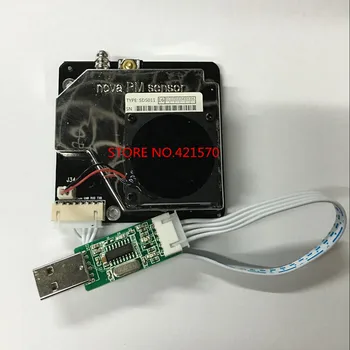 

5pcs/lot SDS011 PM2.5 laser sensor Particulate matter sensor, digital output with USB cable included