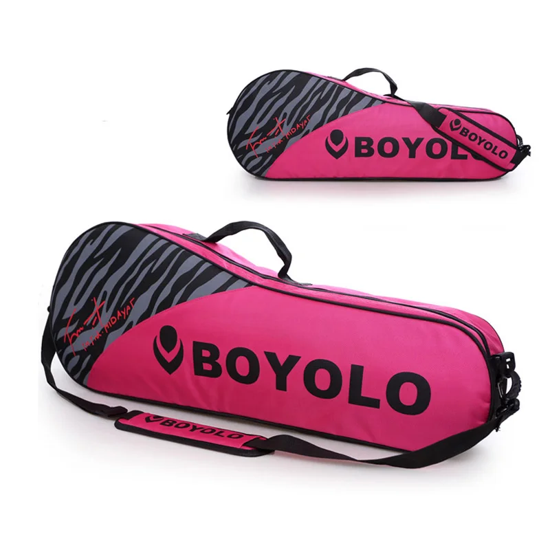 Женская сумка для бадминтона для ракетки Легкая теннисная сумка для хранения ракетки для бадминтона 3 цвета Мужская сумка на одно плечо для бадминтона