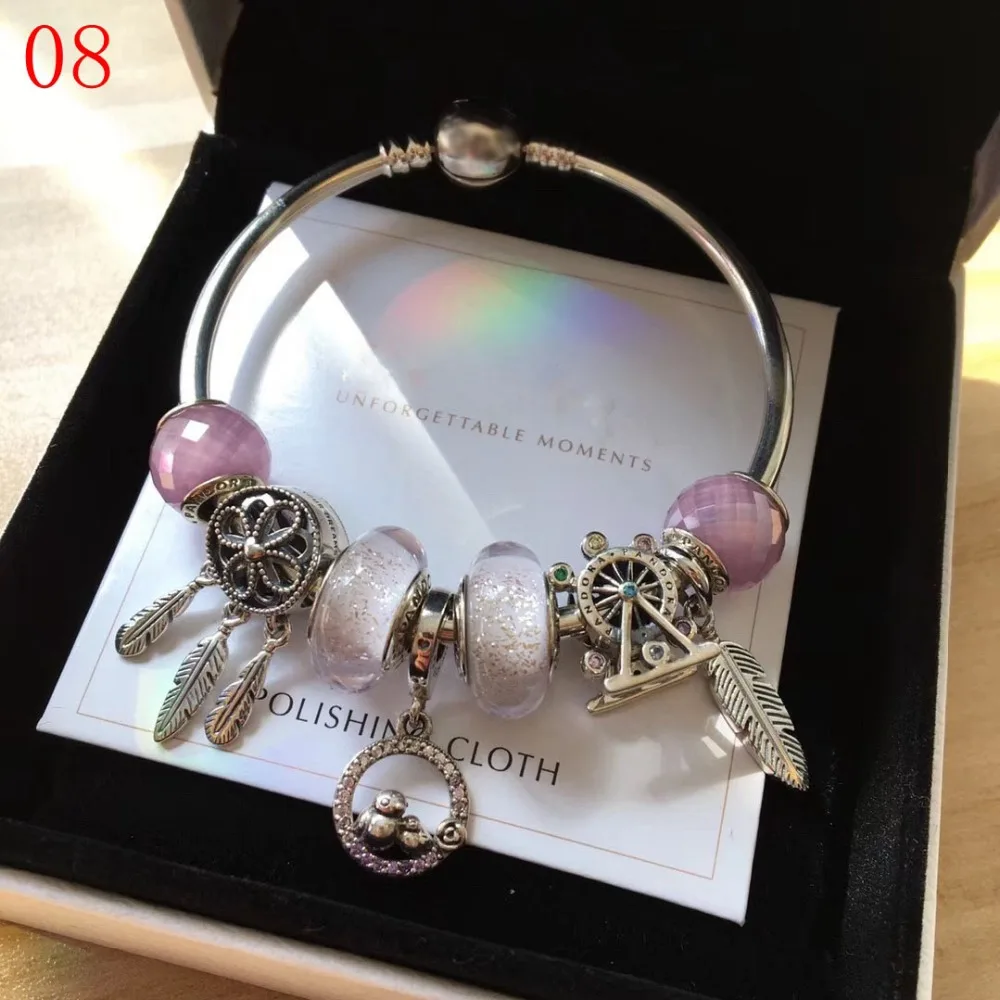 

GM100%925 Sterling Silver Original Copy Of High Quality 1:1 Bracelet Logo Free Package Manufacturers Wholesale