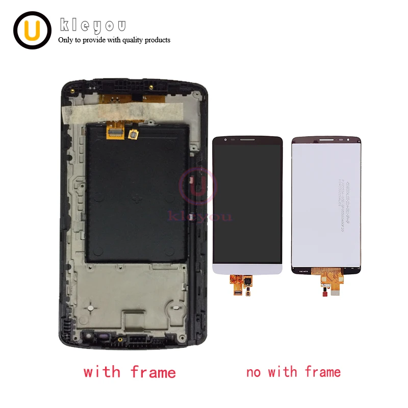 

Original Tested 5.5" White/Black/Golden Tested Options For LG G3 Stylus D690 LCD Display Touch Screen With Digitizer Full