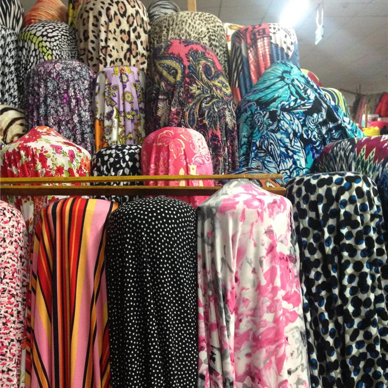 4 полосная эластичная мягкая Корейская трикотажная ткань из мягкого полиэстера