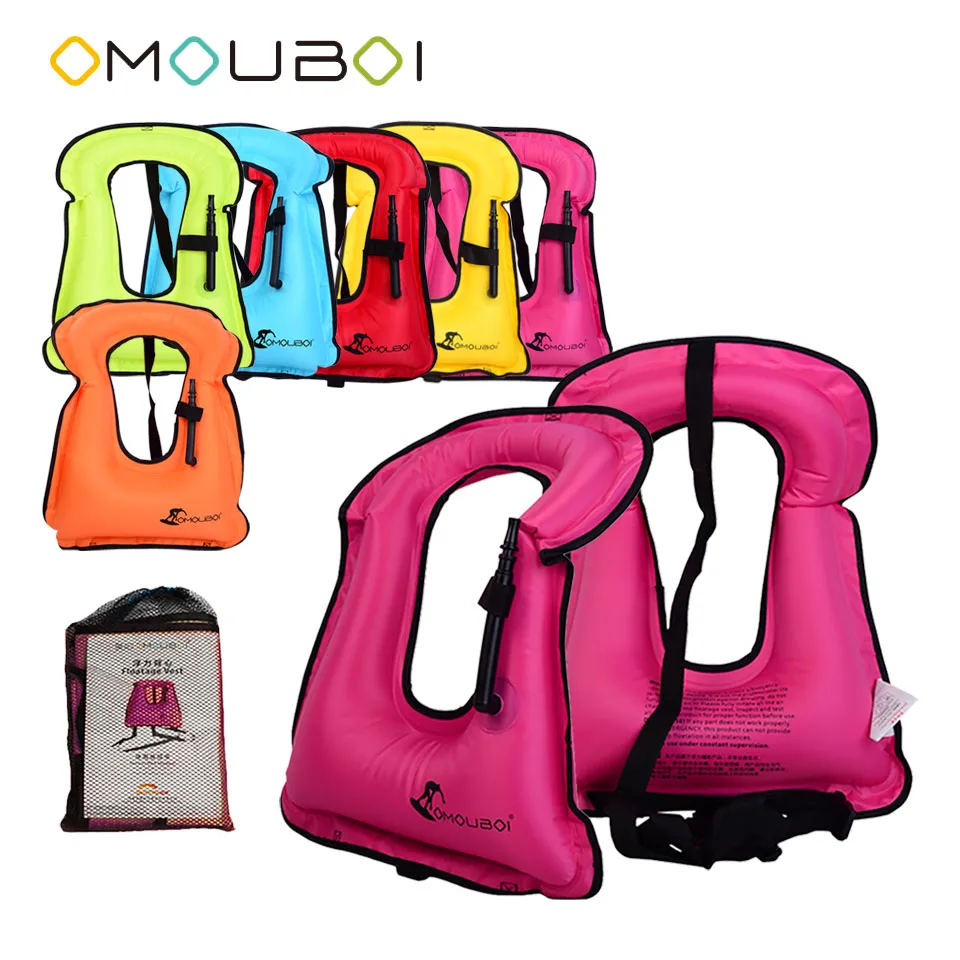 Оптовая продажа 90 шт./лот OMOUBOI дети водные виды спорта СИЗ легкий жилет для