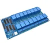 2016 Китай оптовая продажа 5 в 16 канальный релейный модуль для arduino ARM PIC AVR DSP электронная релейная пластина ременной оптрон изоляция ► Фото 1/6