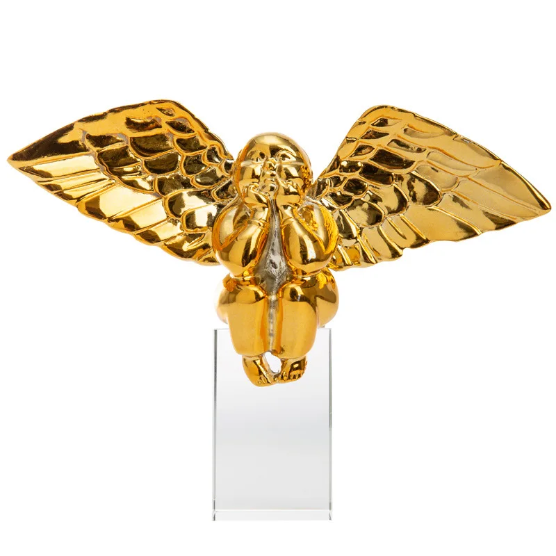 لامعة الملاك الحلي الإبداعية خزانة سطح المكتب تأثيث الداخلية الحلي المنزل الديكور نموذج غرفة عرض الديكورات