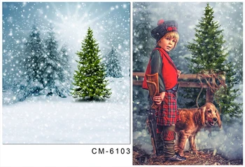 

Vinyl cloth print trees photography backdrops for children newborn photo studio portrait backgrounds props