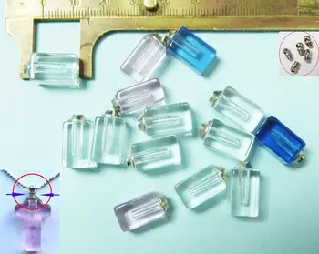 

2019-5-20# 100pcs New fashion crystal wishing bottles necklace pendant (color randomly send)
