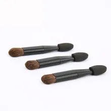 Кисть для макияжа маленький конский волос Одиночная Губка Тени для век High Gloss набор для профессионального макияжа косметика косметическая пудра