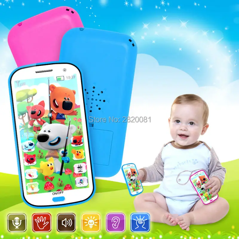 Russian language 4D musical mobile phone learning machine with cartoon bears,Baby early educational anime figure electronic toy Russian language 4D musical mobile phone learning machine with cartoon bears,Baby early educational anime figure electronic toy