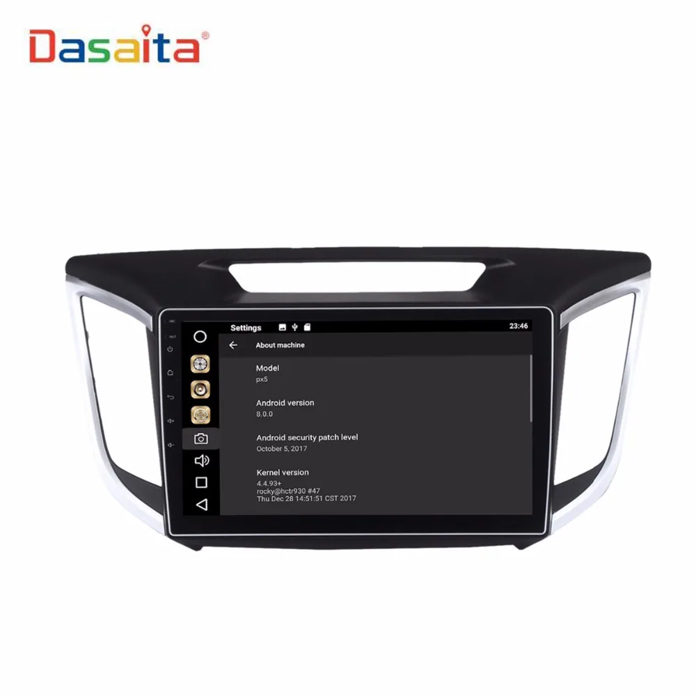 Excellent 2 din Android 8.0 Car GPS For Hyundai IX25 2014-2017 radio Multimedia Player Navi with Octa Core 4Gb Ram+32Gb Rom 64bit PX5 1
