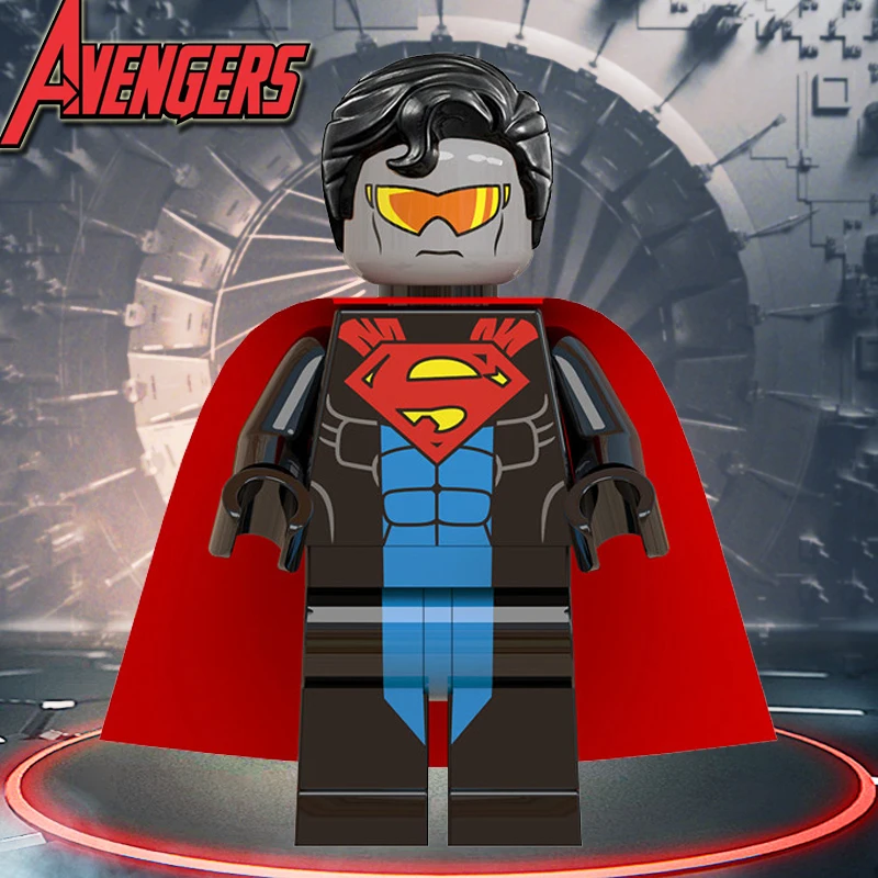 

super heroes Avengers Single Dc Comics Justice League Superman ironman Batman The Flash Building Blocks for children toys