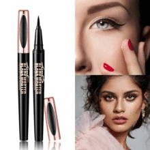 Горячая Распродажа 1 шт. абсолютно новая косметическая черная Водостойкая Подводка для глаз жидкая леопардовая подводка для глаз Карандаш Макияж набор