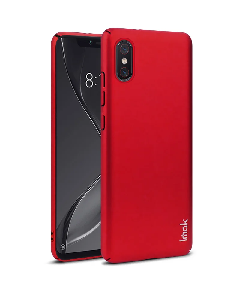 IMAK Jazz чехол для телефона для Xiaomi Mi 8 Explorer edition чехол для ПК Жесткий матовый задний Чехол защита экрана защитная оболочка