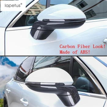 

Lapetus Accessories For Porsche Cayenne 2018 - 2020 Outside Door Rearview Mirror Garnish Molding Overlay Strip Cover Trim 4 Pcs